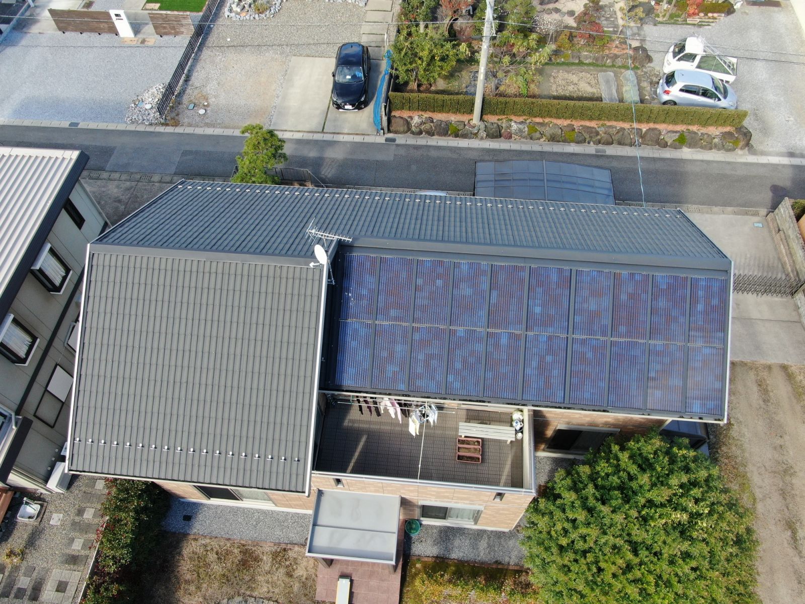 大垣市S様邸　屋根・ベランダ内壁塗装工事